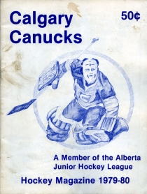 Calgary Canucks 1979-80 game program