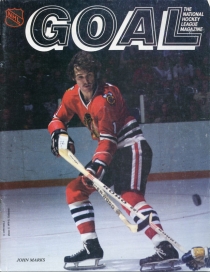 Chicago Blackhawks 1979-80 game program