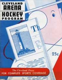 Cleveland Barons 1950-51 game program