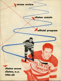 Clinton Comets 1951-52 game program