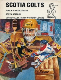 Cole Harbour Scotia Colts 1979-80 game program