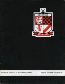 Columbus Checkers 1969-70 game program