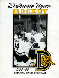 Dalhousie University 1995-96 game program
