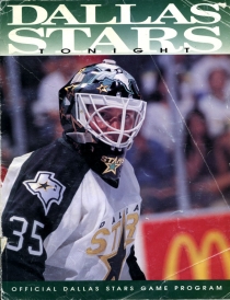 Dallas Stars 1995-96 game program