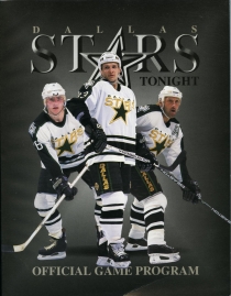 Dallas Stars 1997-98 game program