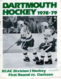 Dartmouth College 1978-79 game program