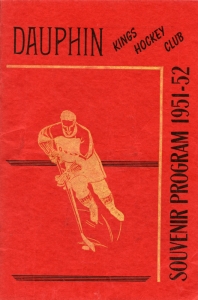 Dauphin Kings 1951-52 game program