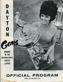 Dayton Gems 1967-68 game program