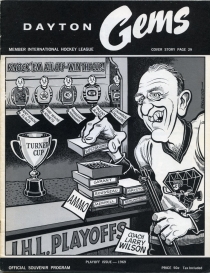 Dayton Gems 1968-69 game program