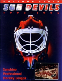 Daytona Beach Sun Devils 1993-94 game program