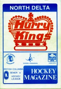 Delta Hurry Kings 1979-80 game program