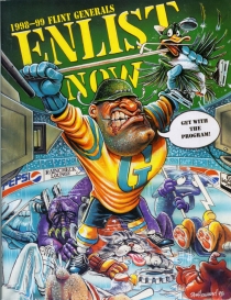 Flint Generals 1998-99 game program