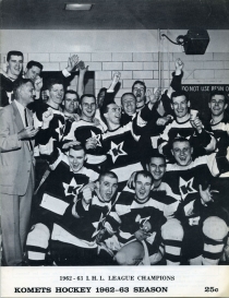 Fort Wayne Komets 1962-63 game program