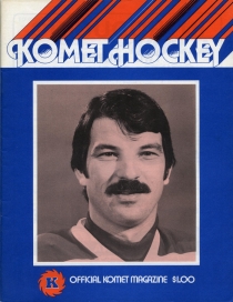 Fort Wayne Komets 1978-79 game program