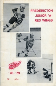 Fredericton Red Wings 1978-79 game program