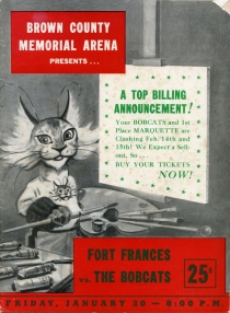 Green Bay Bobcats 1958-59 game program