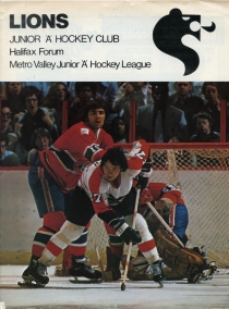 Halifax Lions 1978-79 game program