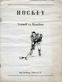 Hamilton College 1940-41 game program