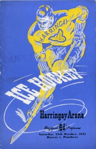Harringay Racers 1951-52 game program