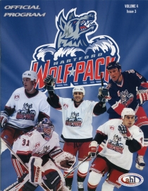 Hartford Wolf Pack 2000-01 game program