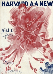 Harvard University 1936-37 game program