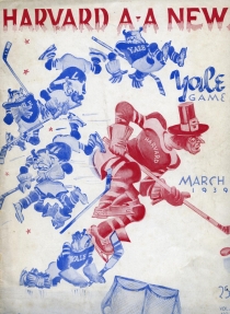 Harvard University 1938-39 game program