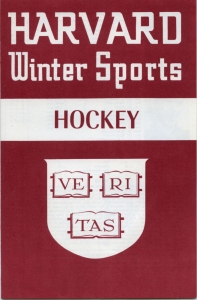 Harvard University 1970-71 game program