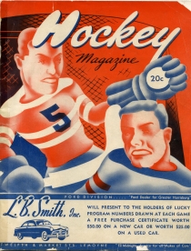 Hershey Bears 1949-50 game program