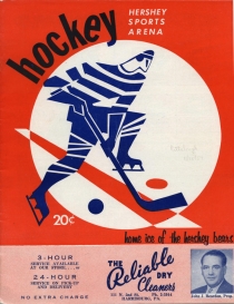 Hershey Bears 1954-55 game program