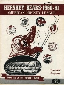 Hershey Bears 1960-61 game program