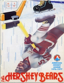 Hershey Bears 1976-77 game program
