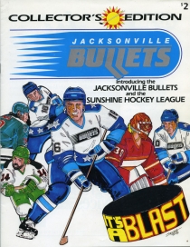 Jacksonville Bullets 1992-93 game program