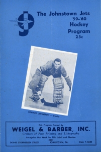 Johnstown Jets 1959-60 game program