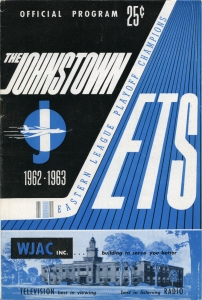 Johnstown Jets 1962-63 game program