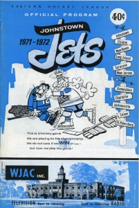 Johnstown Jets 1971-72 game program