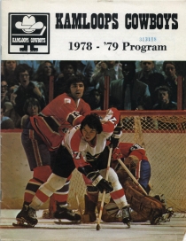 Kamloops Cowboys 1978-79 game program