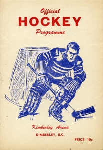 Kimberley Dynamiters 1953-54 game program