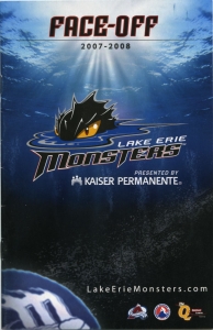 Lake Erie Monsters 2007-08 game program