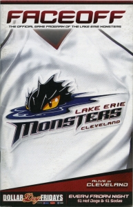 Lake Erie Monsters 2012-13 game program