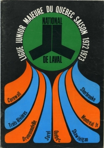 Laval National 1972-73 game program