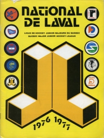 Laval National 1976-77 game program