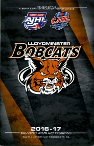 Lloydminster Bobcats 2016-17 game program