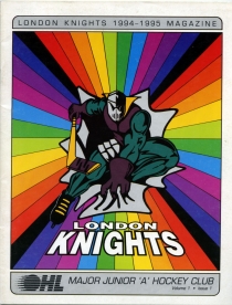London Knights 1994-95 game program