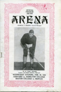 Maple Athletic Association 1923-24 game program