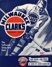 Milwaukee Clarks 1949-50 game program
