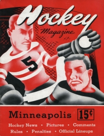 Minneapolis Millers 1949-50 game program