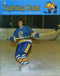 Minnesota Fighting Saints 1972-73 game program