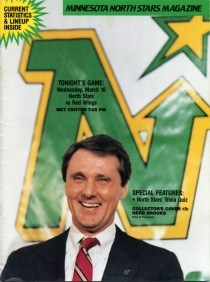 Minnesota North Stars 1987-88 game program