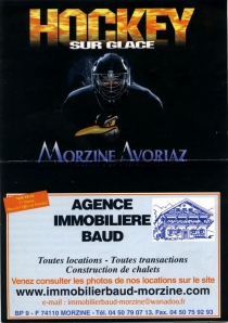 Morzine-Avoriaz 2010-11 game program