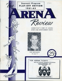 New Haven Blades 1961-62 game program